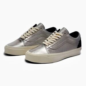 Vans Premium Old Skool 36 in Silver